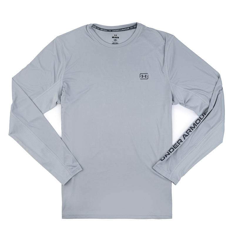 UA Shorebreak LS Crew Tee - Mod Grey - CLEARANCE