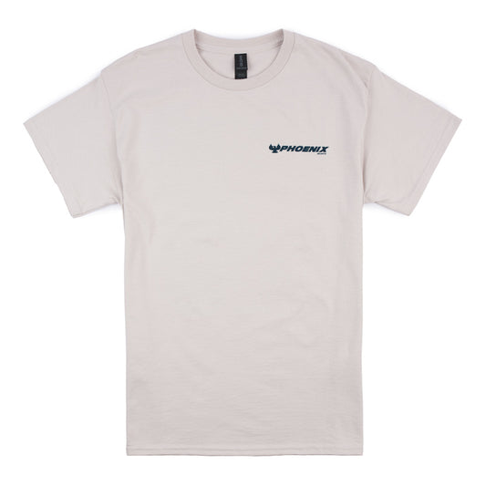 Hook Em SS Tee - Ice Grey