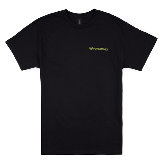 Hook Em SS Tee - Black