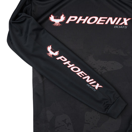 Turbulence LS Sublimated Tee - Black / Camo