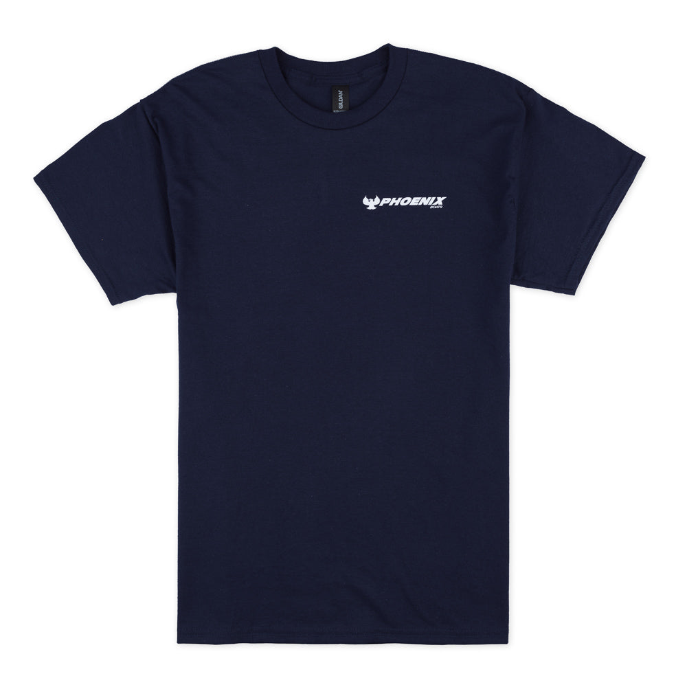 Flag SS Tee - Navy