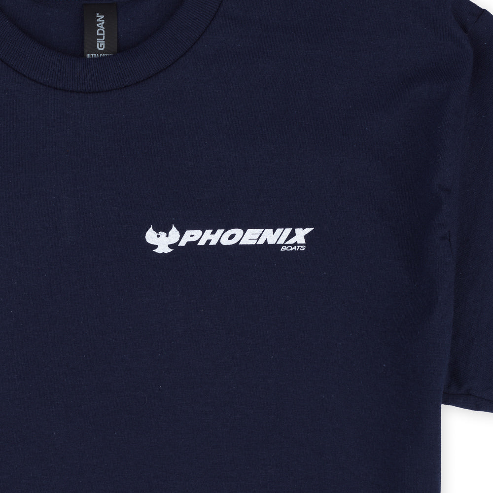 Flag SS Tee - Navy