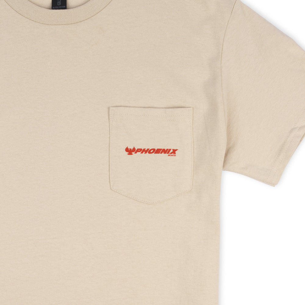 Quality Crafted SS Pocket Tee - Sand