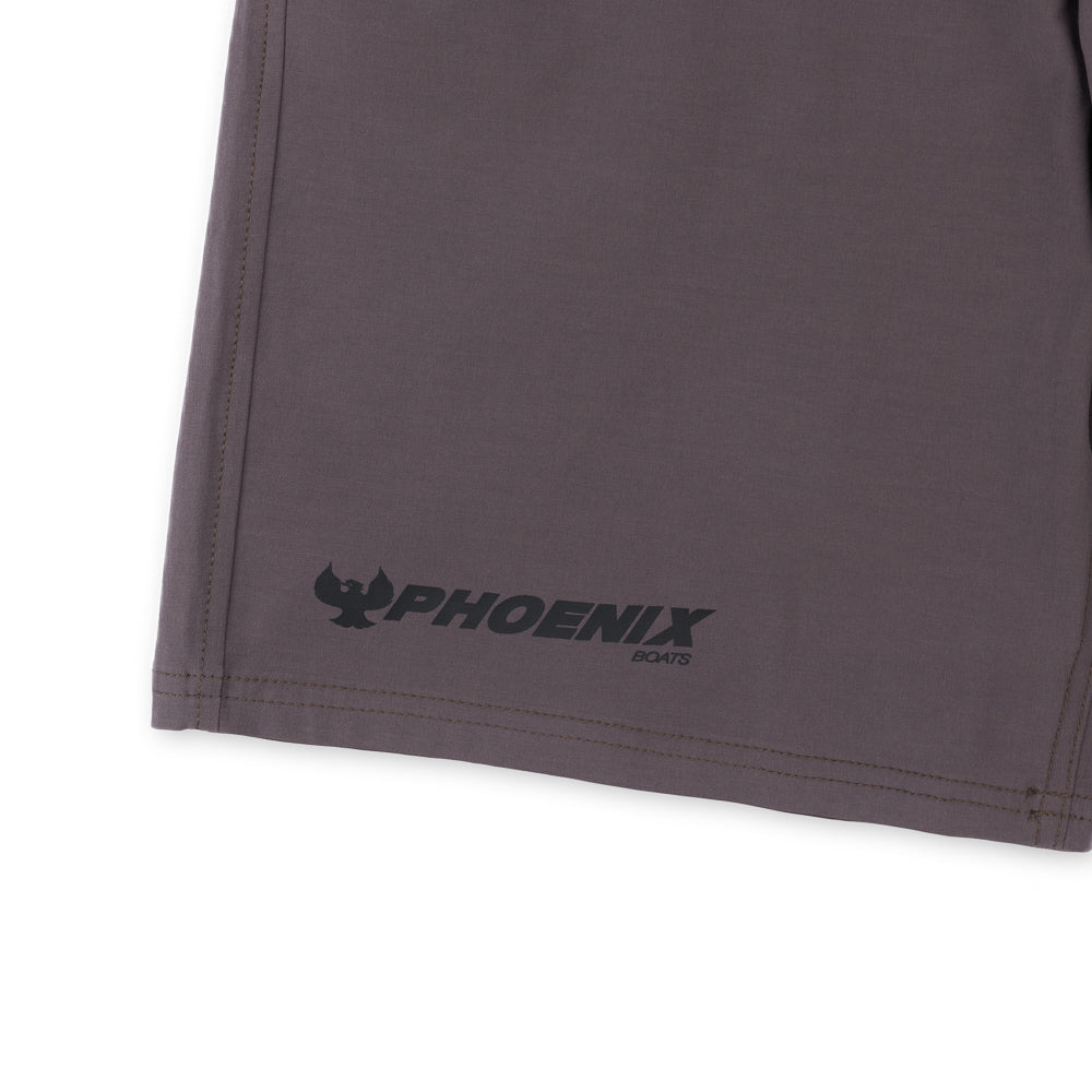 HUK Next Level 10.5" Fishing Shorts - Iron Grey