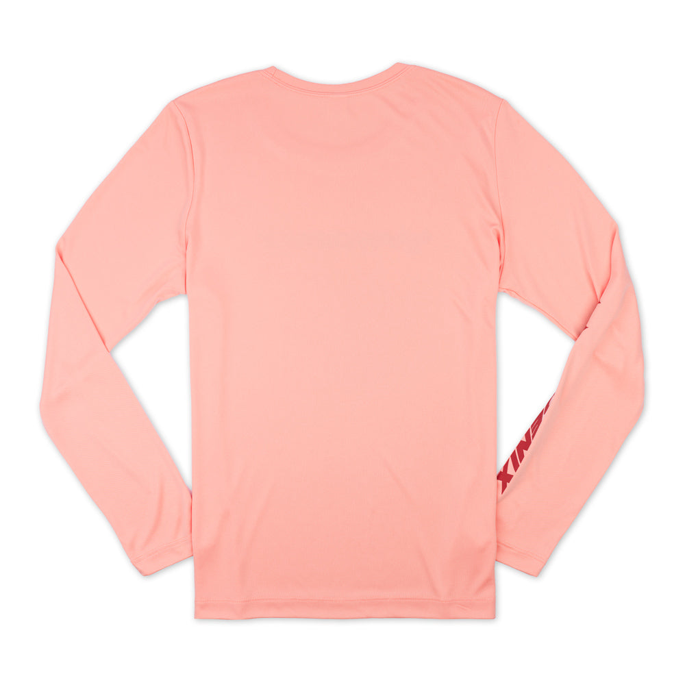 Women's LS UV Sun Tee - Soft Coral