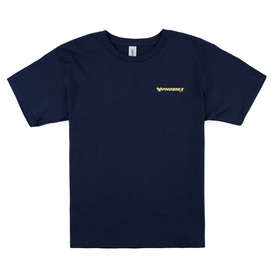 Youth Trademark Tee - Navy