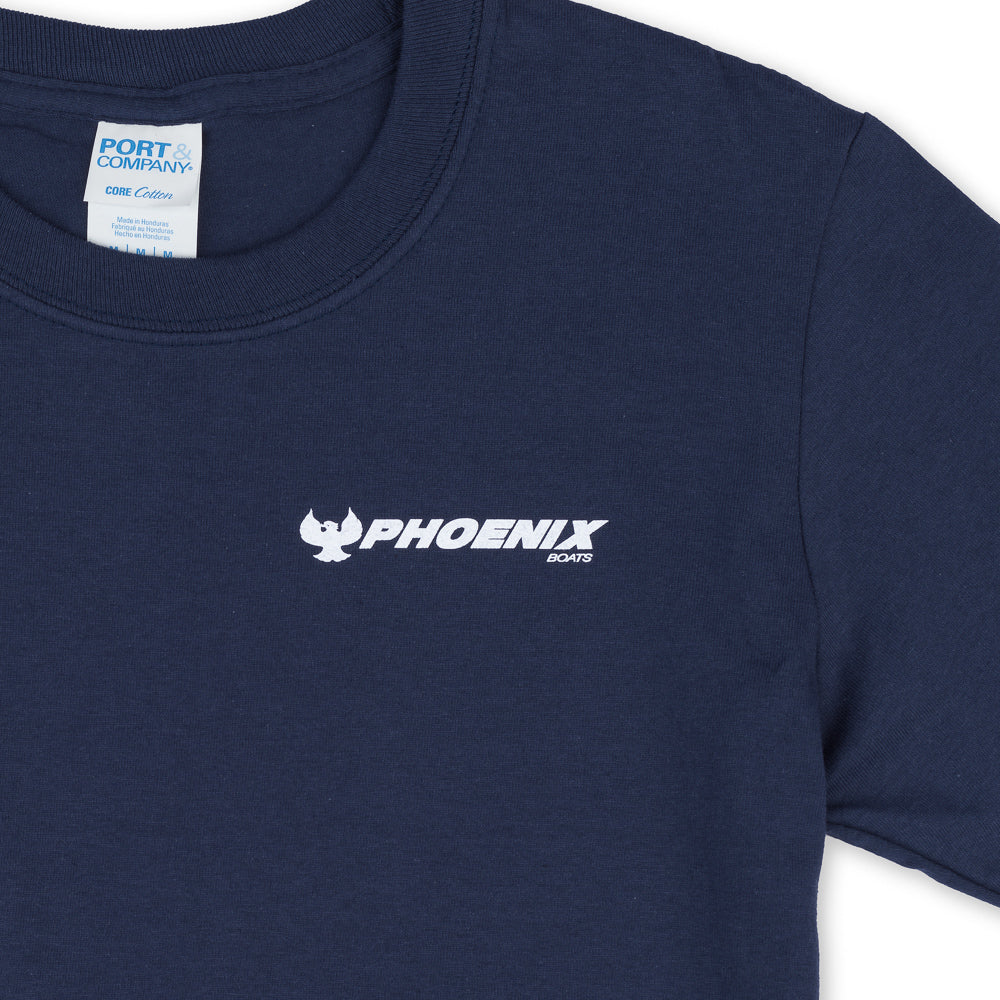 Youth SS Flag Tee - Navy