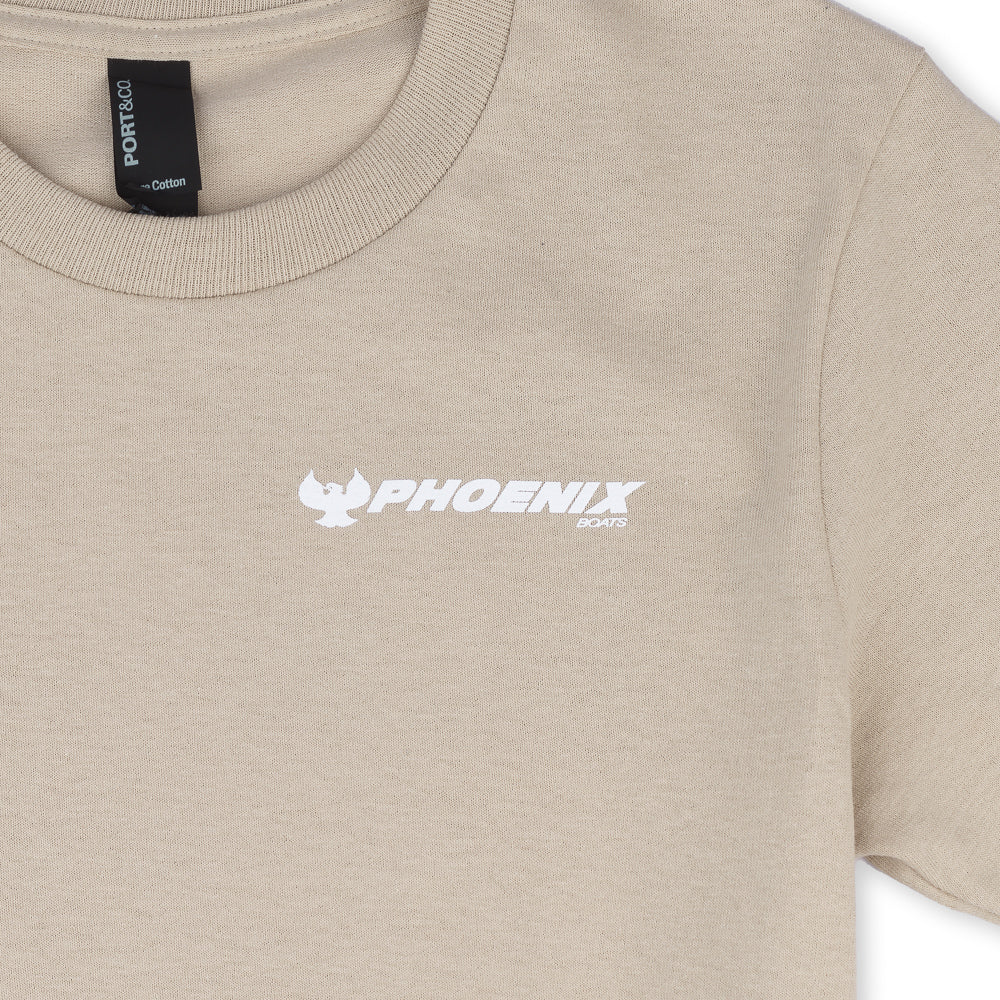 Youth SS Flag Tee - Sand