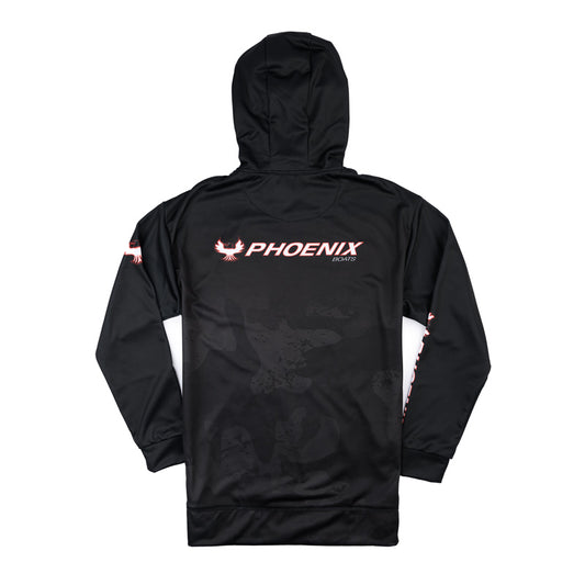 Turbulence Sublimated Hooded Sweatshirt - Black / Camo