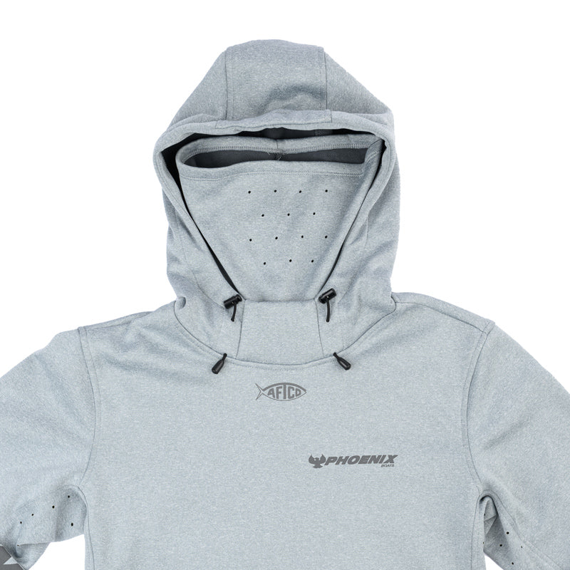 AFTCO Reaper Hooded Sweatshirt - Harbor Grey