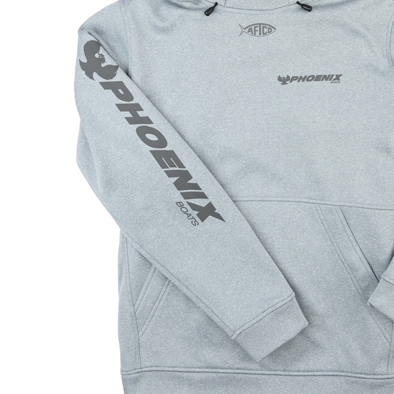 AFTCO Reaper Hooded Sweatshirt - Harbor Grey