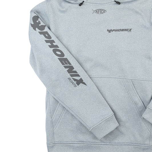 AFTCO Reaper Hooded Sweatshirt - Harbor Grey