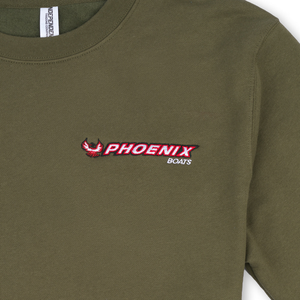 Crewneck Sweatshirt - Army Green