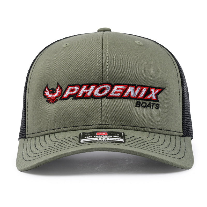Richardson Trucker Cap - Loden / Black