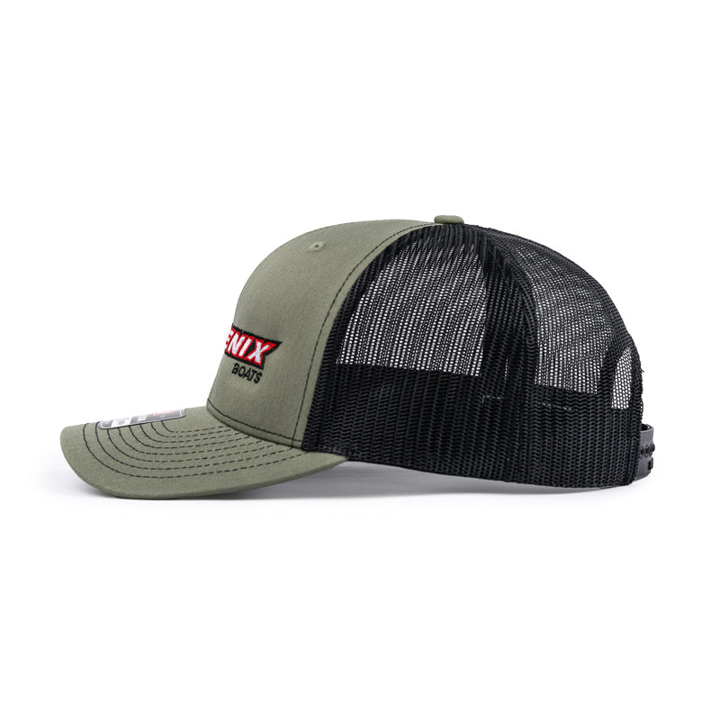 Richardson Trucker Cap - Loden / Black