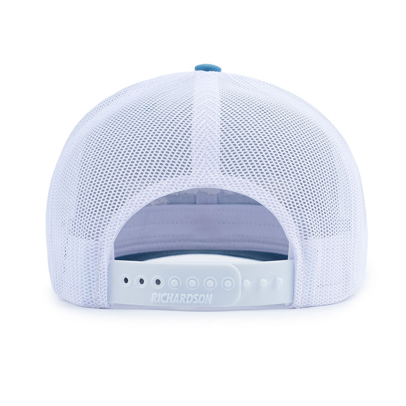Richardson Trucker Cap - Columbia Blue / White