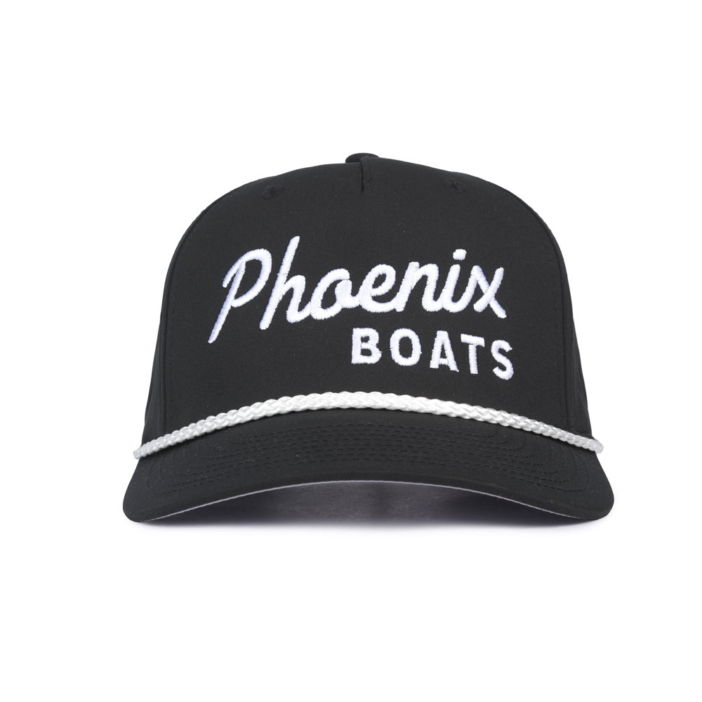 Scripted Rope Cap - Black