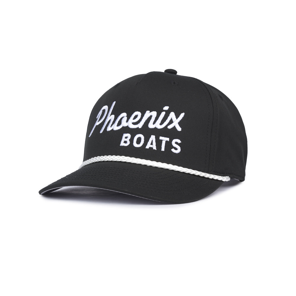 Scripted Rope Cap - Black