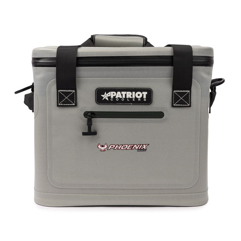 Patriot 24-Pack Soft Cooler - Light Grey