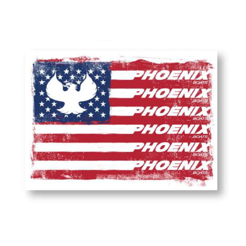Phoenix Flag Sticker