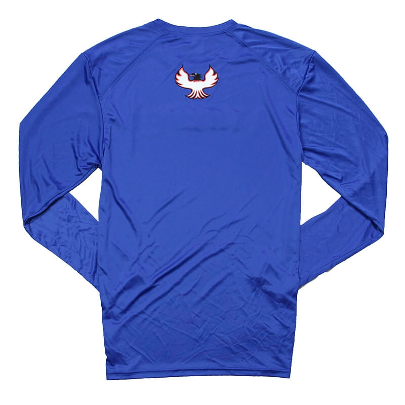 Jasper LS Performance Tee - Royal