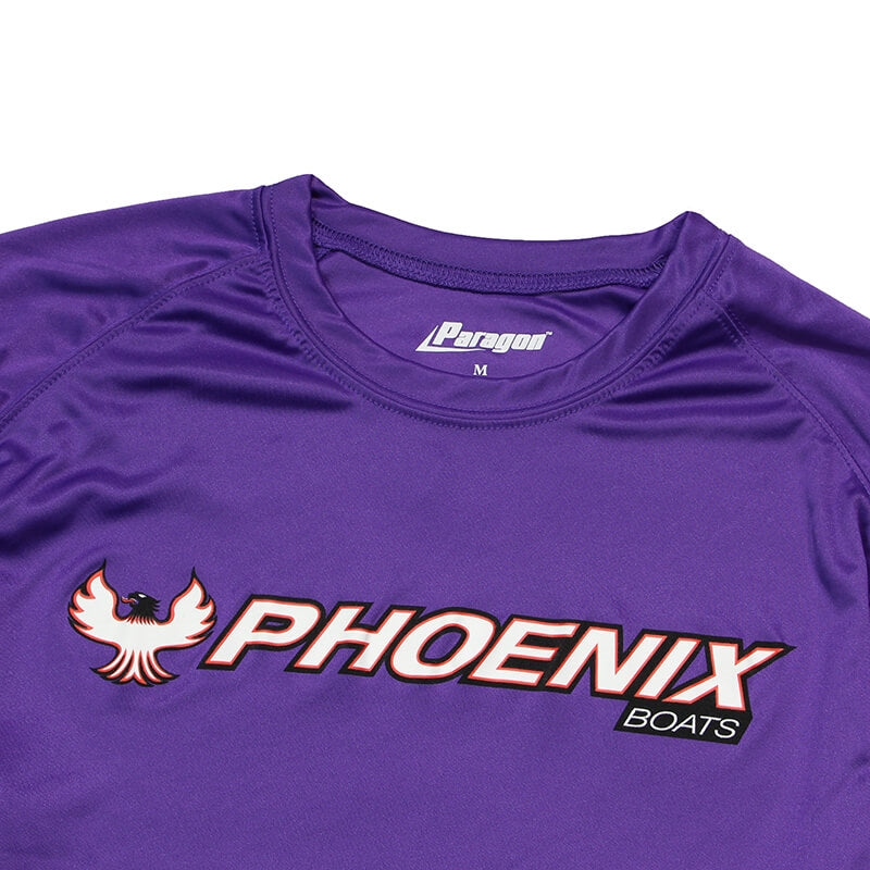 Offshore SS Tee - Purple - CLEARANCE