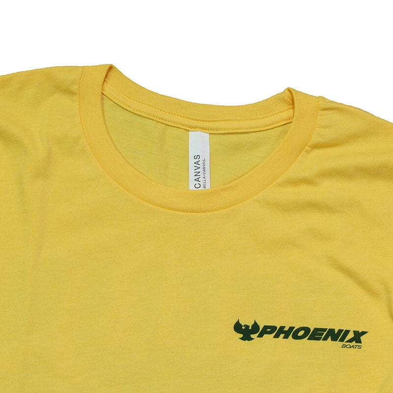 Reelin Good SS Tee - Heather Yellow Gold - CLEARANCE