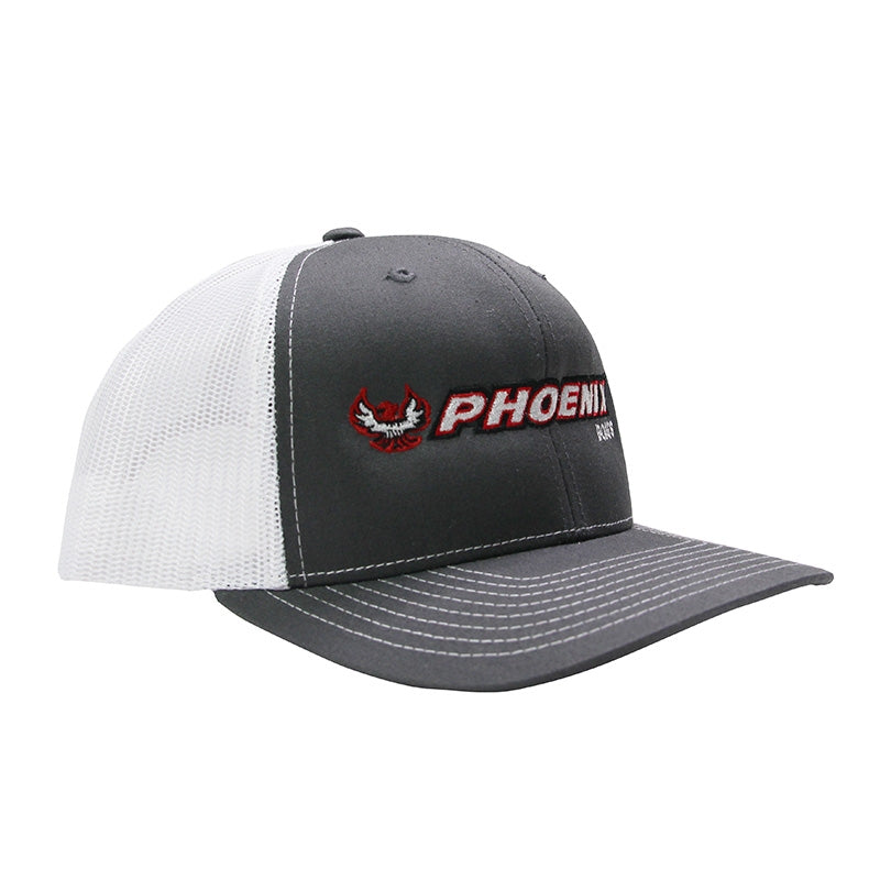 Richardson Trucker Cap - Charcoal / White