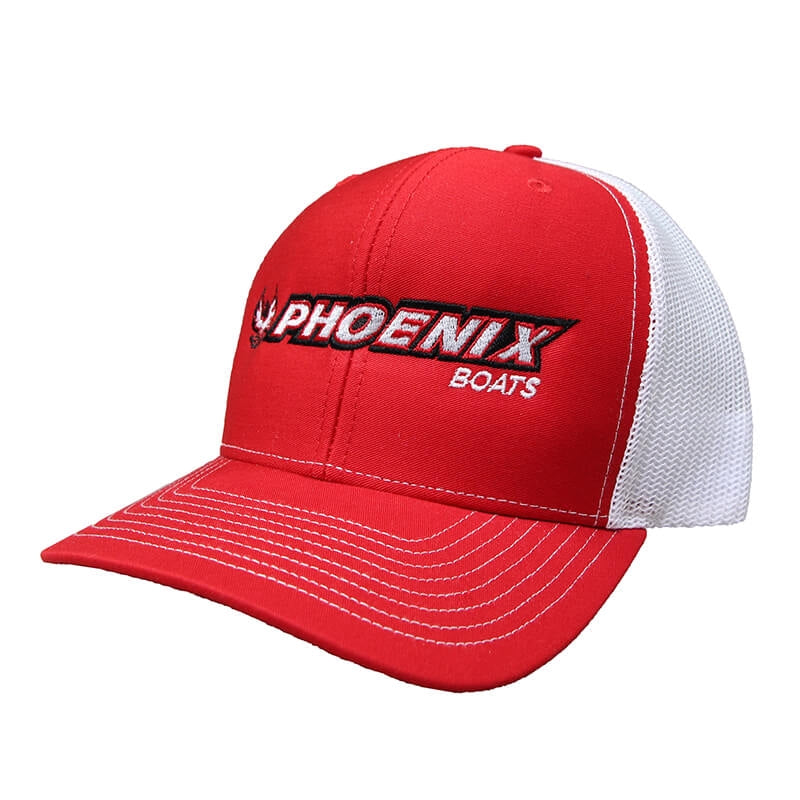 Richardson Trucker Cap - Red / White