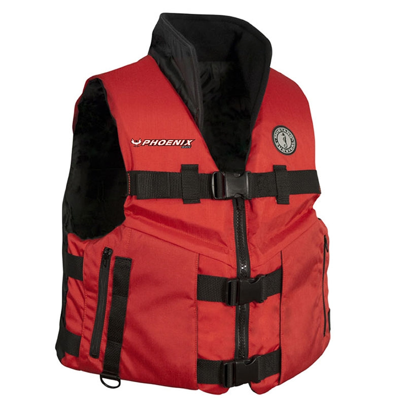 Mustang ACCEL100 Fishing Vest - Red