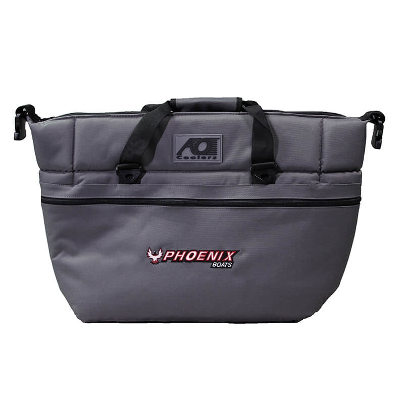 24 Pack AO Soft Side Cooler - Charcoal