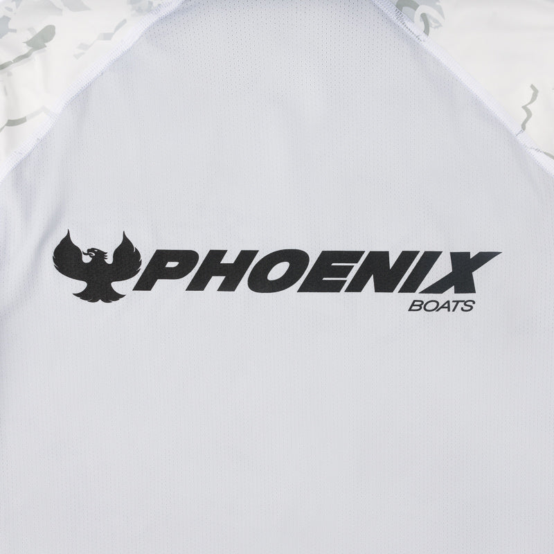 UA Shorebreak Camo LS Hoodie Tee - Halo Grey