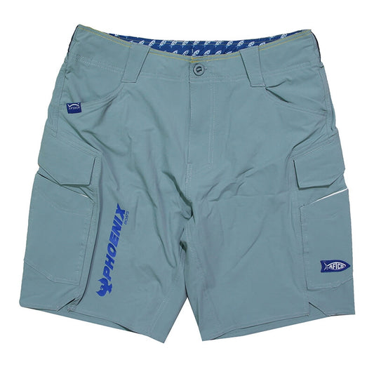 Aftco Pact Fishing Shorts - Slate Blue