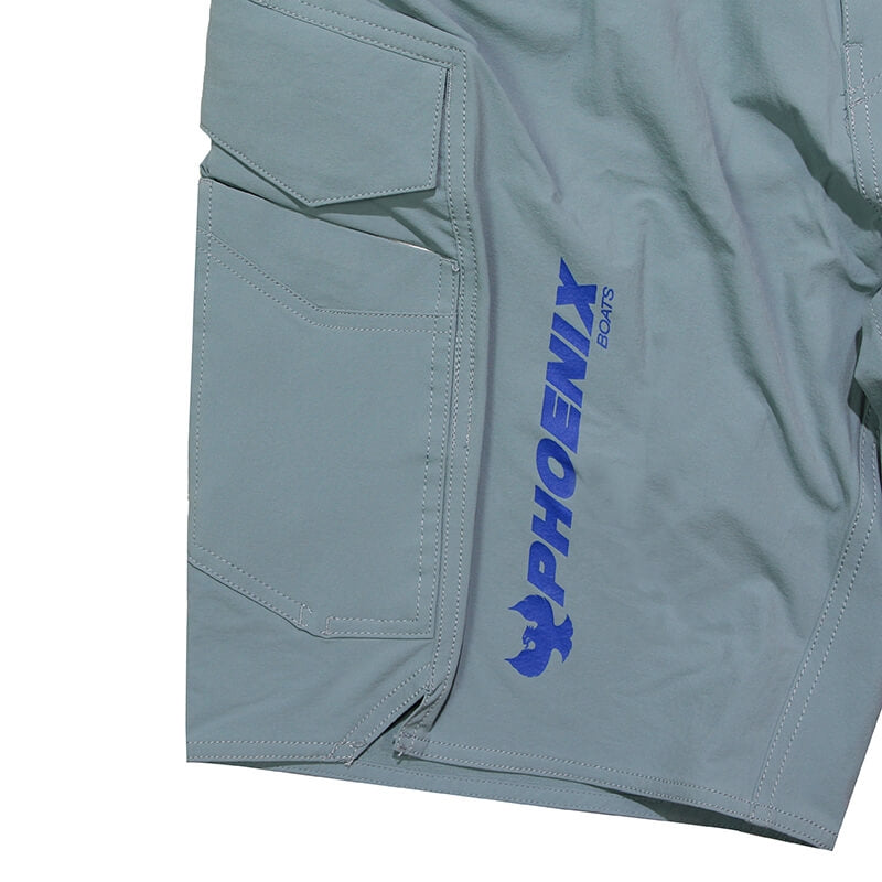 Aftco Pact Fishing Shorts - Slate Blue - CLEARANCE