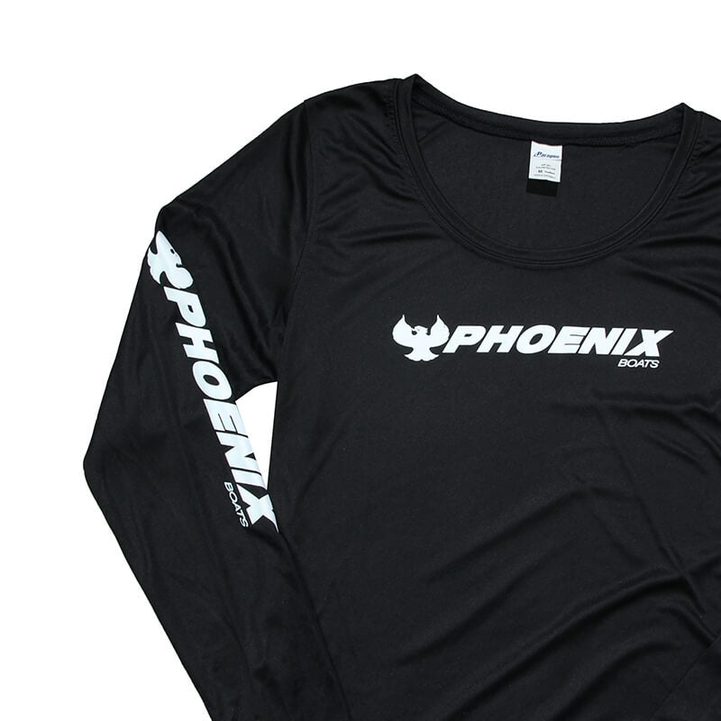 Women's LS Islander Performance Tee - Black