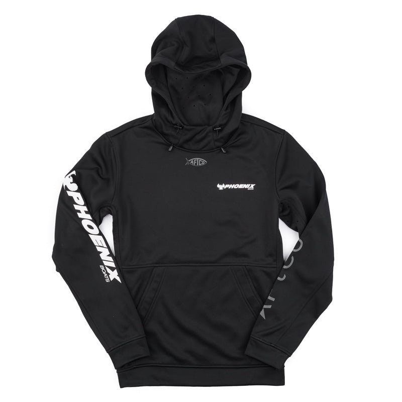 AFTCO Reaper Hooded Sweatshirt - Black