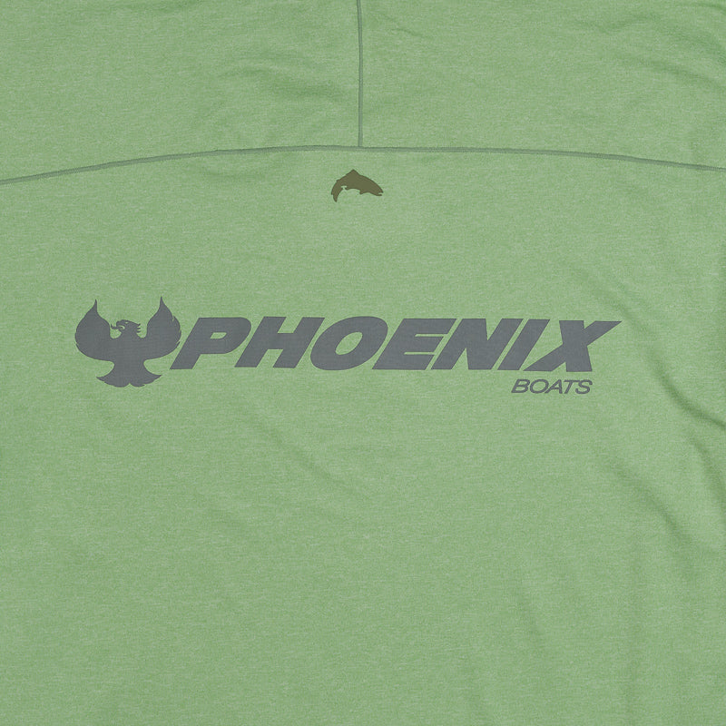 Phoenix Simms SolarFlex Hoody Tee - Field Heather