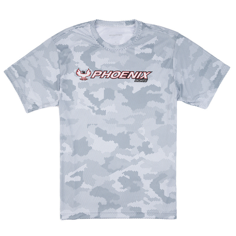 Camo Hex Tee - White