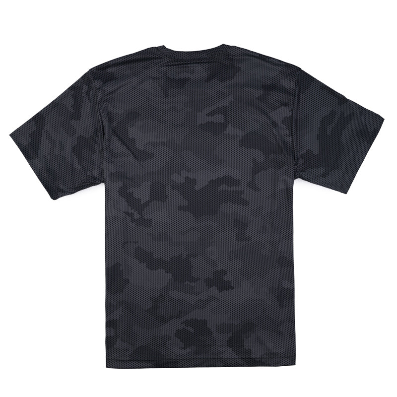 Camo Hex Tee - Iron Grey