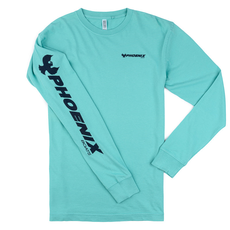 Garmend Dyed LS Tee - Sea Glass