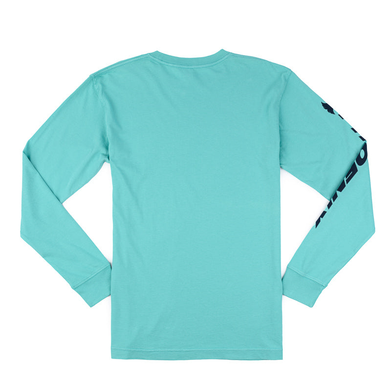 Garmend Dyed LS Tee - Sea Glass