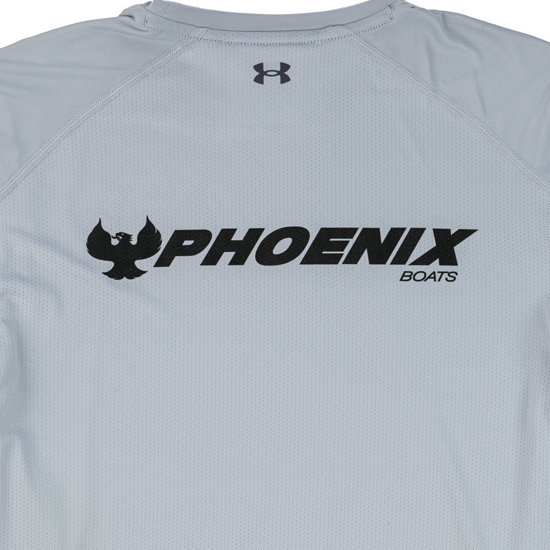 UA Shorebreak LS Crew Tee - Mod Grey - CLEARANCE