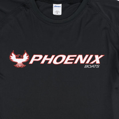 Jasper LS Performance Tee - Black