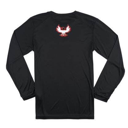 Jasper LS Performance Tee - Black