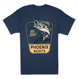 Hook Em SS Tee - Blue Dusk
