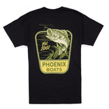 Hook Em SS Tee - Black