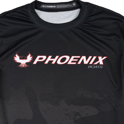 Turbulence LS Sublimated Tee - Black / Camo