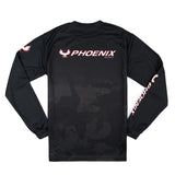Turbulence LS Sublimated Tee - Black / Camo