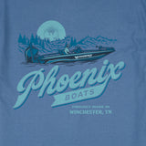 Iconic Sunset SS Tee - Indigo Blue