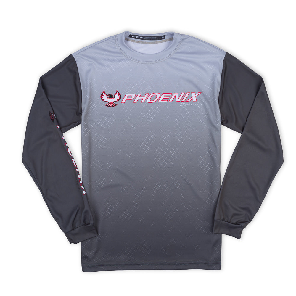 Onboard Sublimated LS Tee - Grey